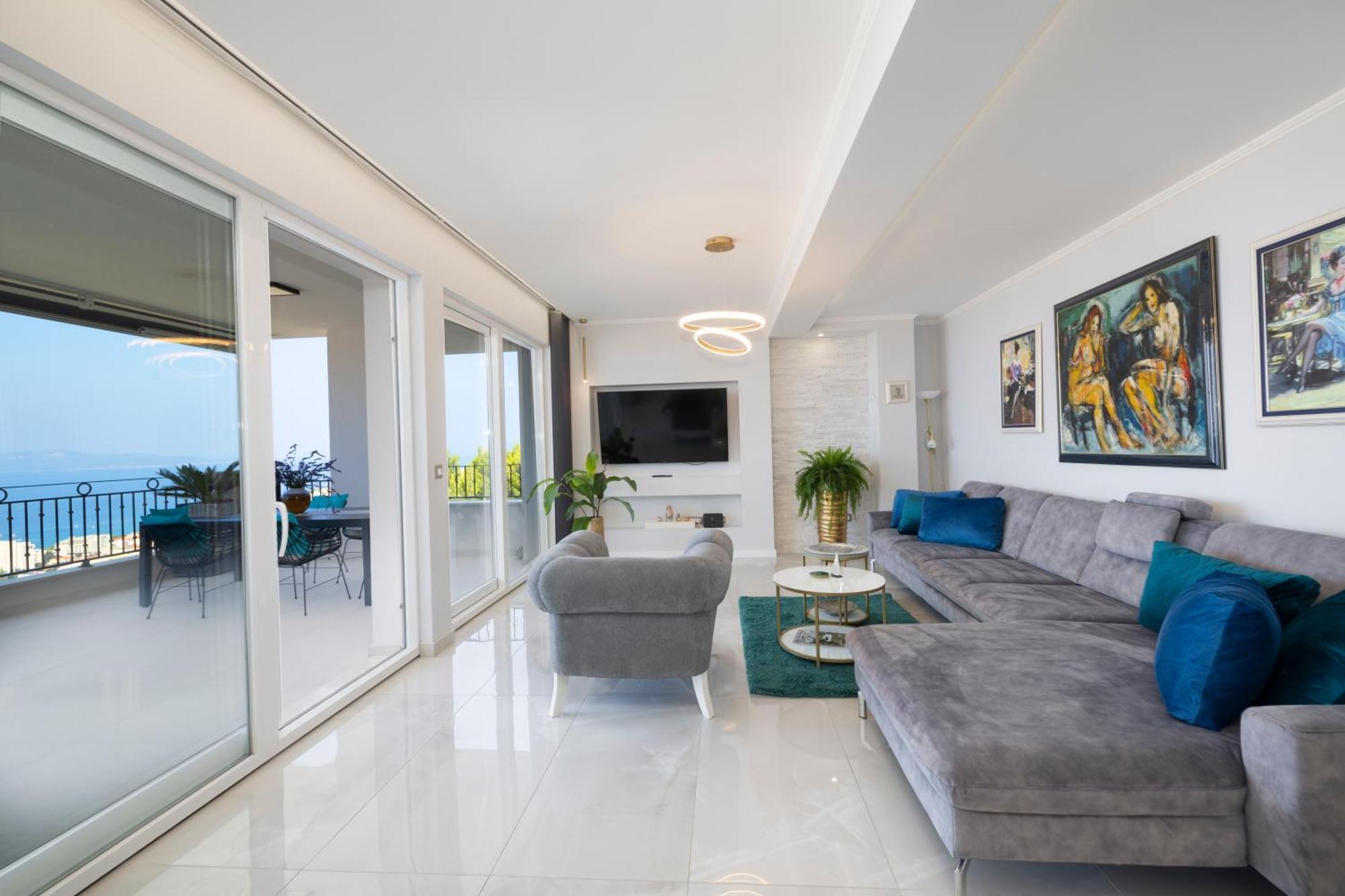 Leilighet New -150m2 Penthouse With Shared Pool - Smaragd Makarska